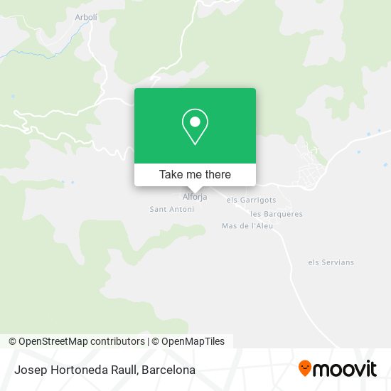 Josep Hortoneda Raull map