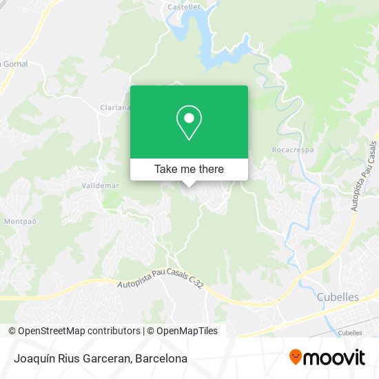Joaquín Rius Garceran map