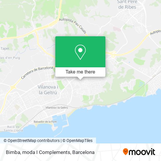 mapa Bimba, moda I Complements