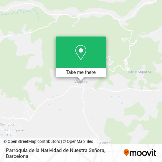 mapa Parroquia de la Natividad de Nuestra Señora