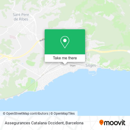 Assegurances Catalana Occident map