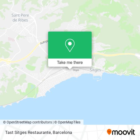 Tast Sitges Restaurante map