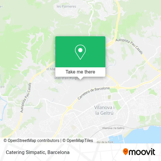 Catering Simpatic map
