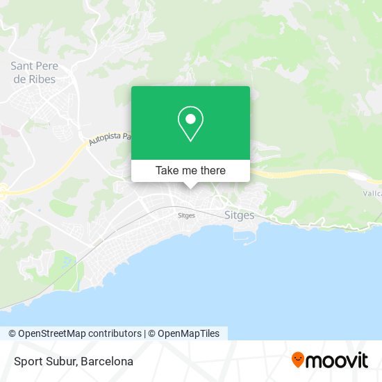 Sport Subur map