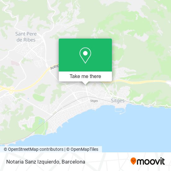 Notaria Sanz Izquierdo map