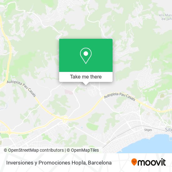 Inversiones y Promociones Hopla map