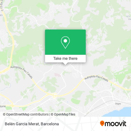 Belén Garcia Merat map
