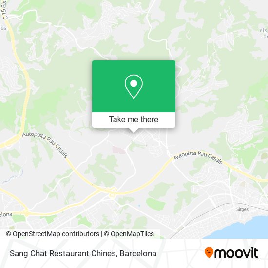 Sang Chat Restaurant Chines map