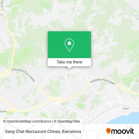 Sang Chat Restaurant Chines map