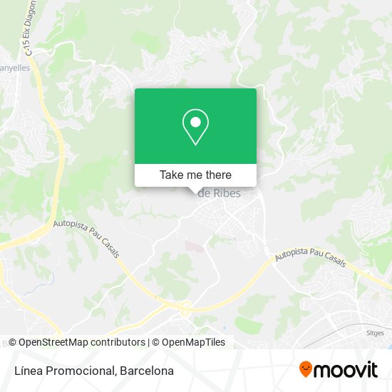 Línea Promocional map