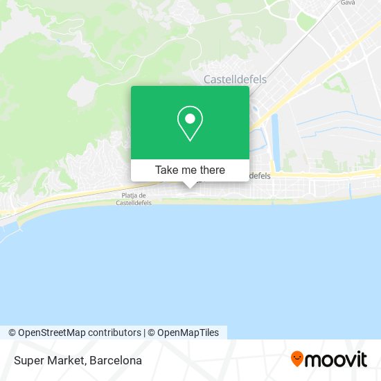 Super Market map