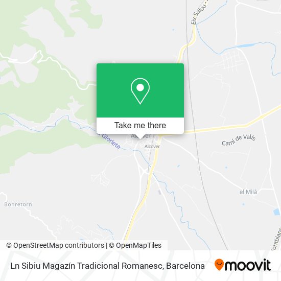 Ln Sibiu Magazín Tradicional Romanesc map