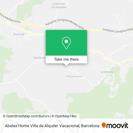 Abeles'Home Villa de Alquiler Vacacional map