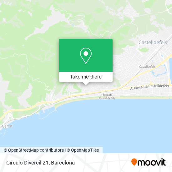 Círculo Divercil 21 map