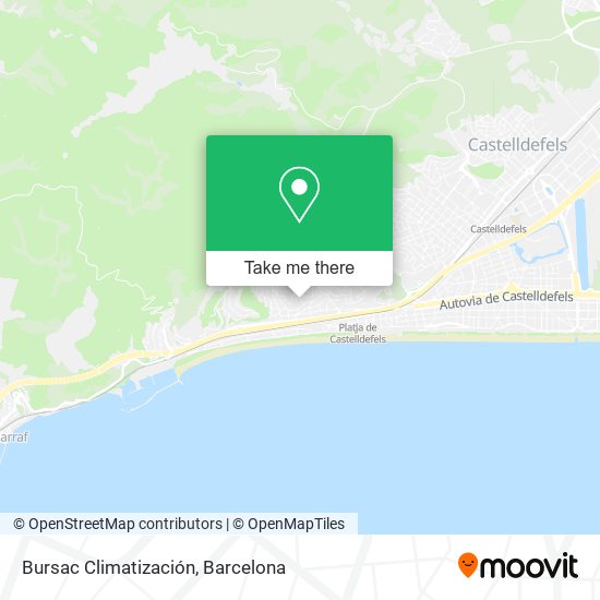 Bursac Climatización map