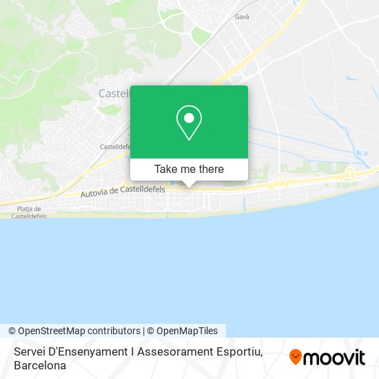 Servei D'Ensenyament I Assesorament Esportiu map