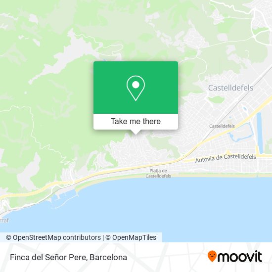 Finca del Señor Pere map
