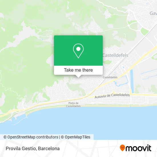 Provila Gestio map
