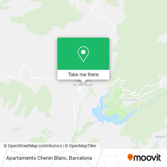 Apartaments Chenin Blanc map