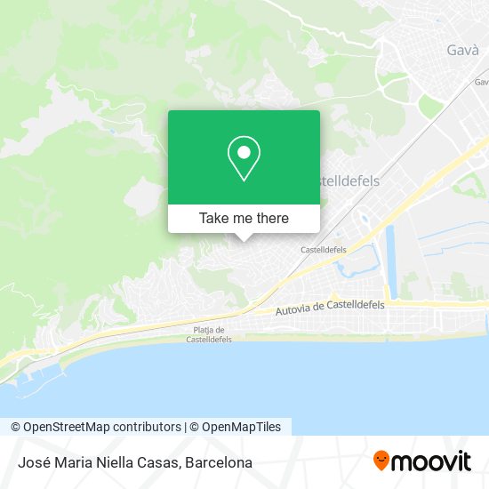 mapa José Maria Niella Casas