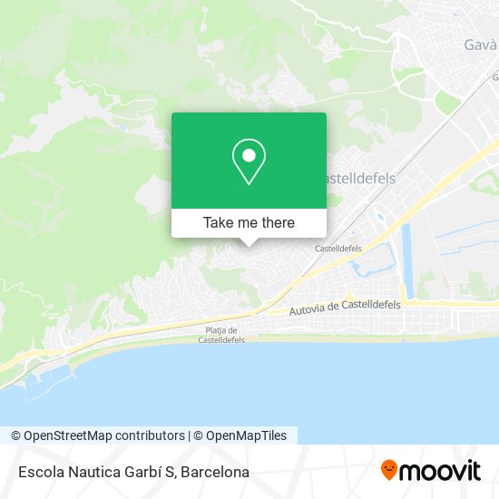 Escola Nautica Garbí S map