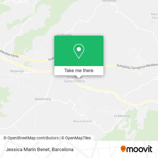 Jessica Marín Benet map