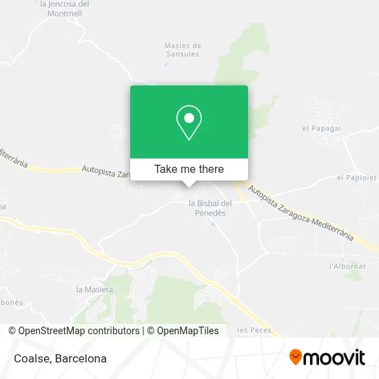 Coalse map