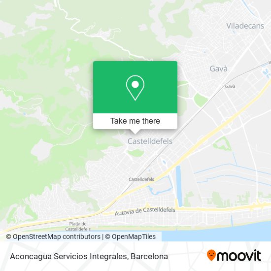 Aconcagua Servicios Integrales map