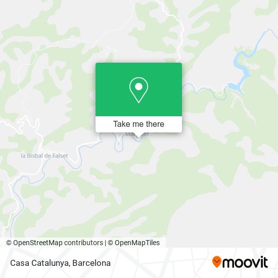 mapa Casa Catalunya