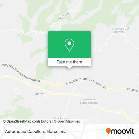 Automoció Caballero map