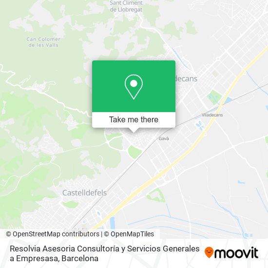 Resolvia Asesoria Consultoría y Servicios Generales a Empresasa map