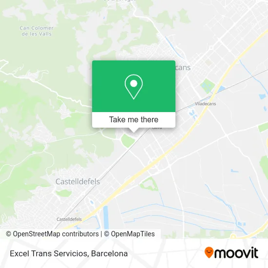Excel Trans Servicios map
