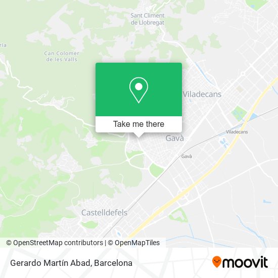 Gerardo Martín Abad map