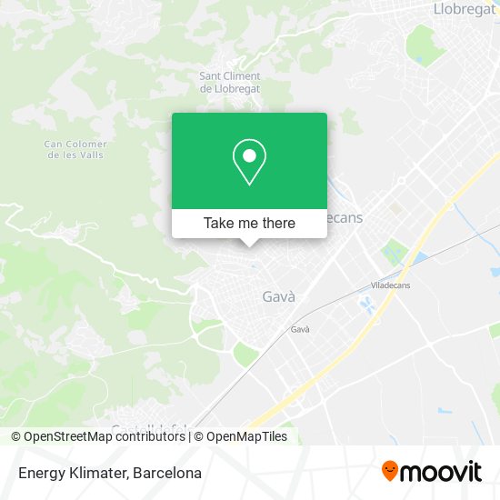 Energy Klimater map