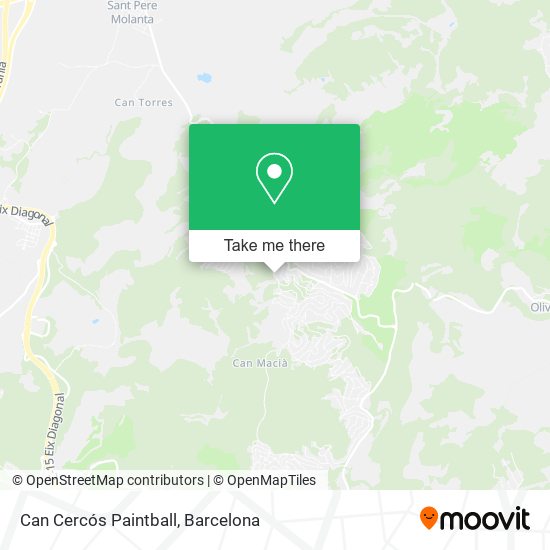 Can Cercós Paintball map