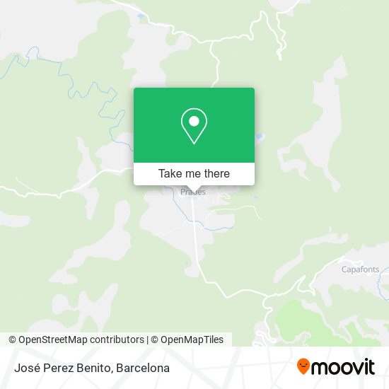 José Perez Benito map
