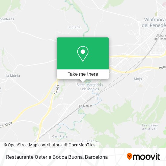 Restaurante Osteria Bocca Buona map