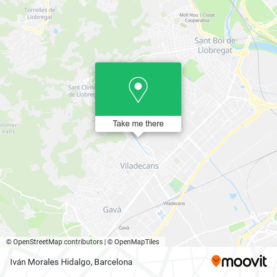 Iván Morales Hidalgo map