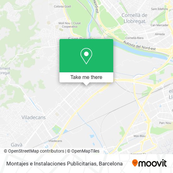 Montajes e Instalaciones Publicitarias map