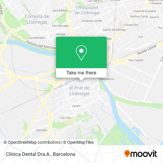 Clínica Dental Dra.A. map