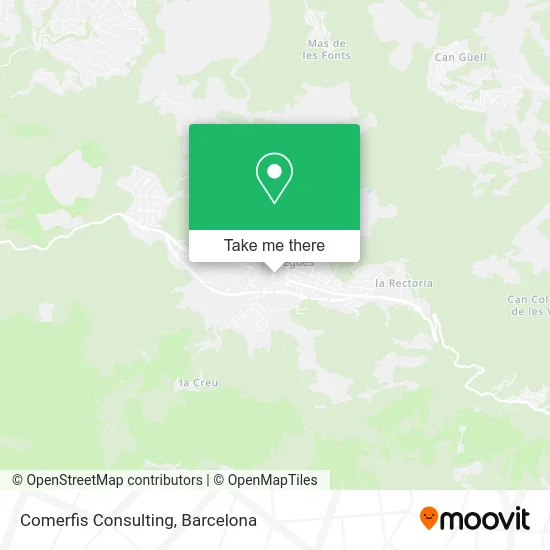 Comerfis Consulting map
