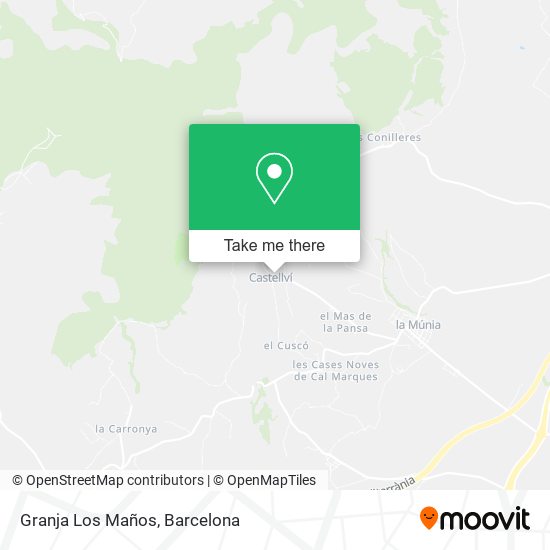 Granja Los Maños map