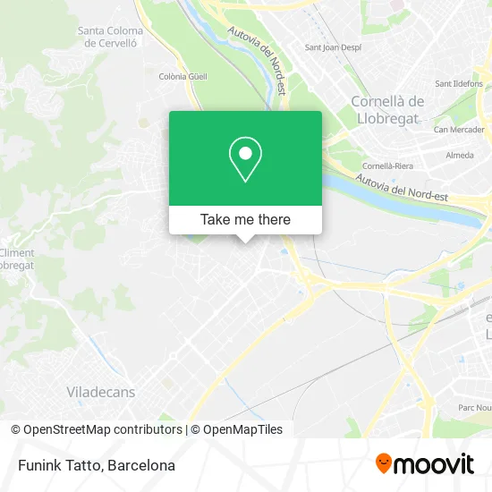 Funink Tatto map