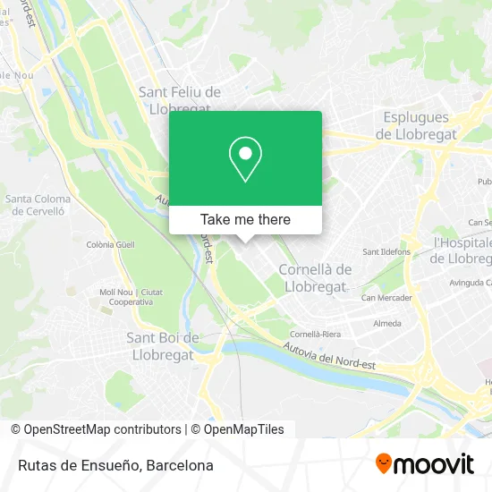 Rutas de Ensueño map