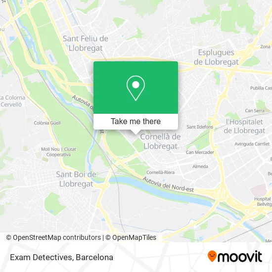 Exam Detectives map