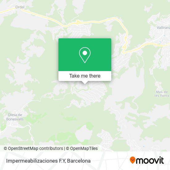 Impermeabilizaciones F.Y map