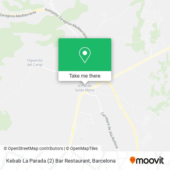 Kebab La Parada (2) Bar Restaurant map