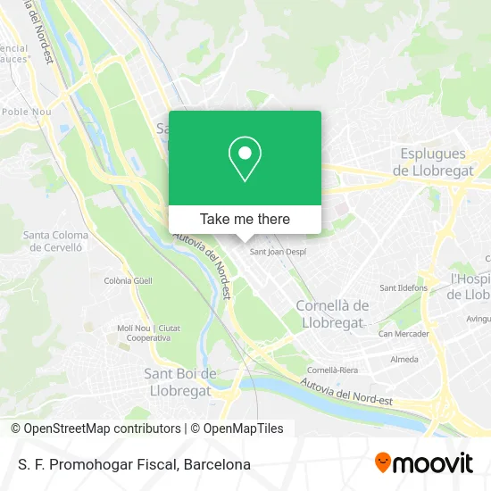 S. F. Promohogar Fiscal map