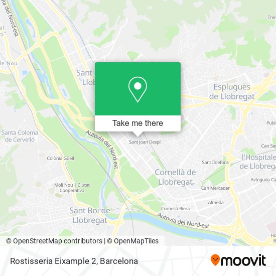 Rostisseria Eixample 2 map