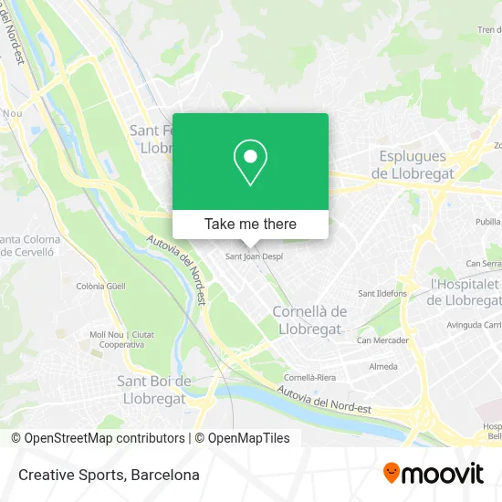 Creative Sports map